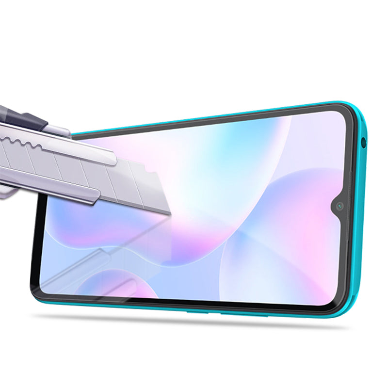 AMORUS Full Glue Full Size Silk Printing Protective Tempered Glass Screen Film for Xiaomi Redmi 9A 9C 9C NFC AMORUS Full Glue Full Size Silk Printing Protective Tempered Glass Screen Film for Xiaomi Redmi 9A 9C 9C NFC